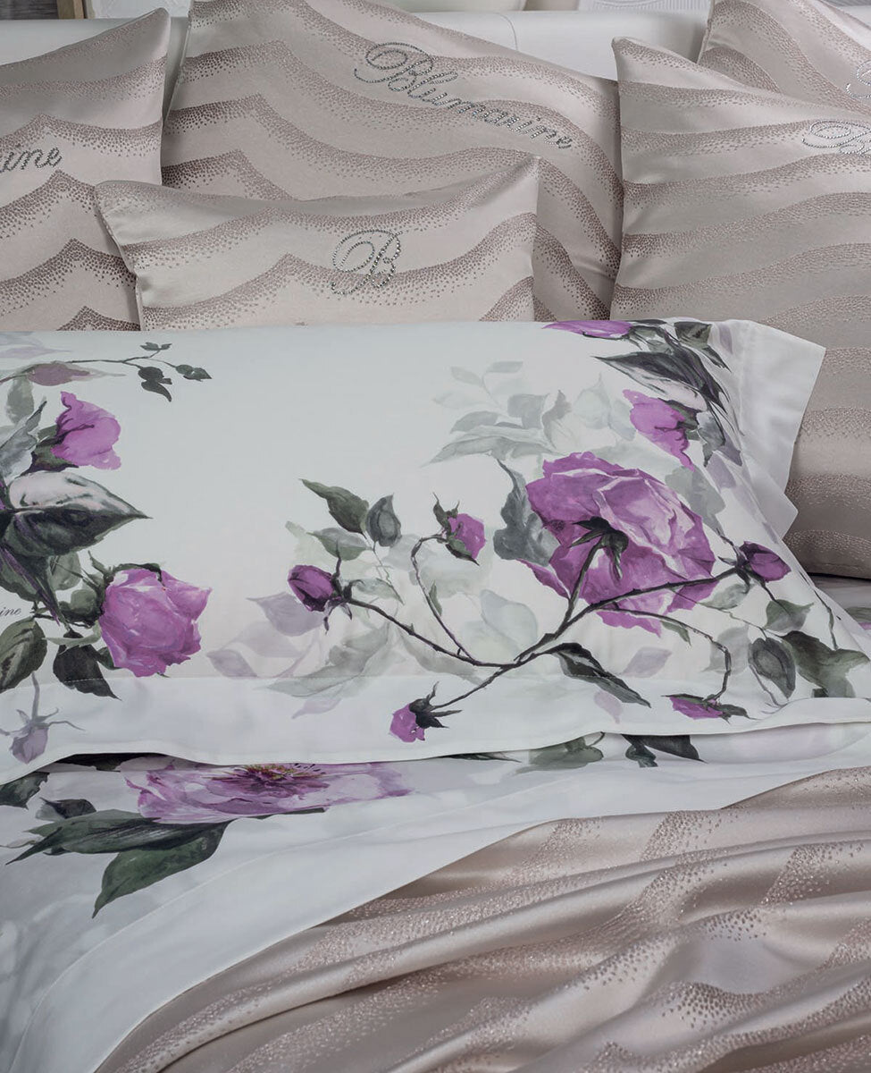 Lenzuolo copriletto glicine Blumarine