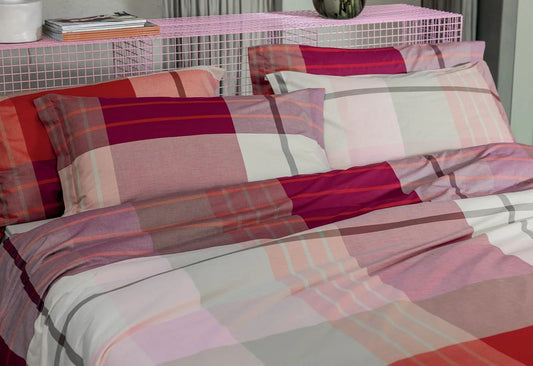 Completo lenzuola matrimoniale - Bossi "Heron"