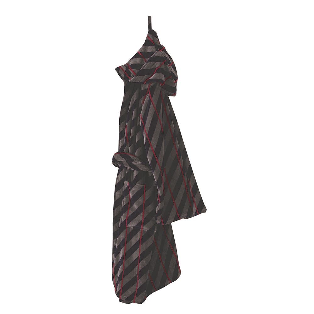 accappatoio jacquard fantasia righe