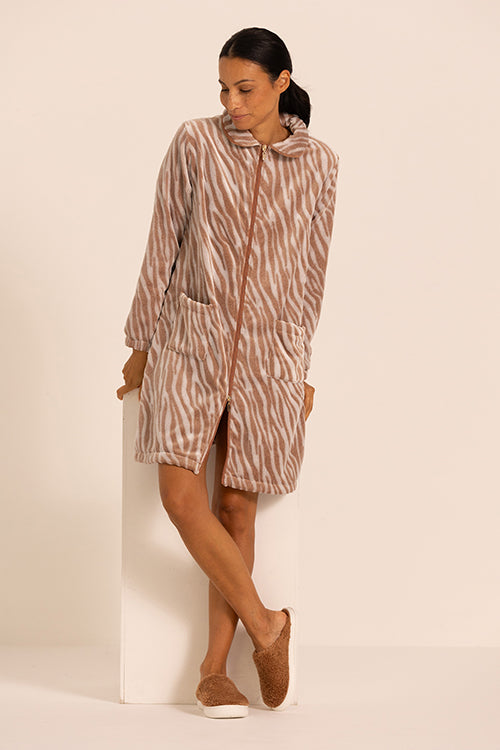 Vestaglia da donna - Maryhome "Motivo zebra"