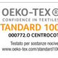 piumini hammerfest certificazione oeko-tex