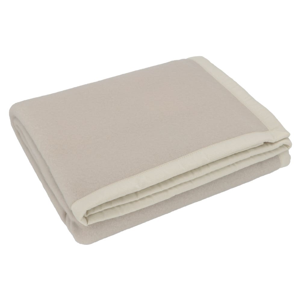 coperta lana variante beige