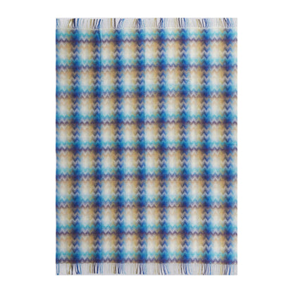 plaid missoni blu/multicolor