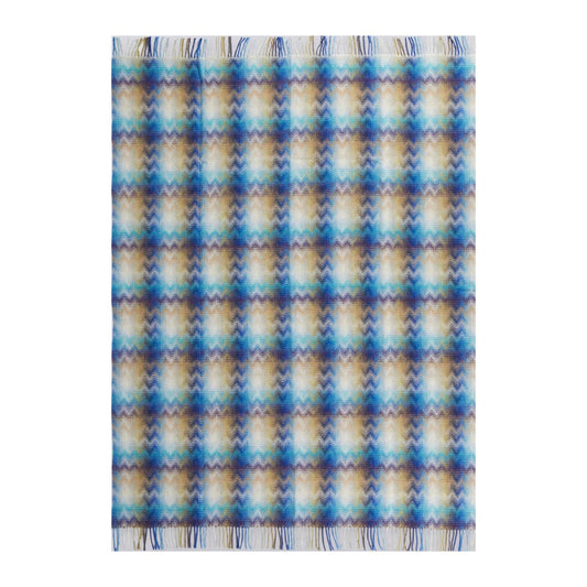 plaid missoni blu/multicolor