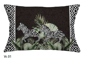 Cuscino arredo cm 35 x cm 60 - "Jungle"