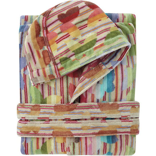 accappatoio missoni home multicolor