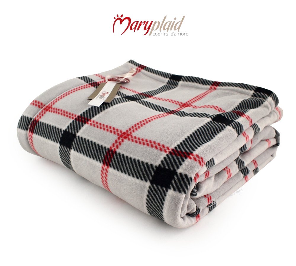 coperta maryplaid ripiegata