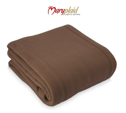 plaid in pile color nocciola